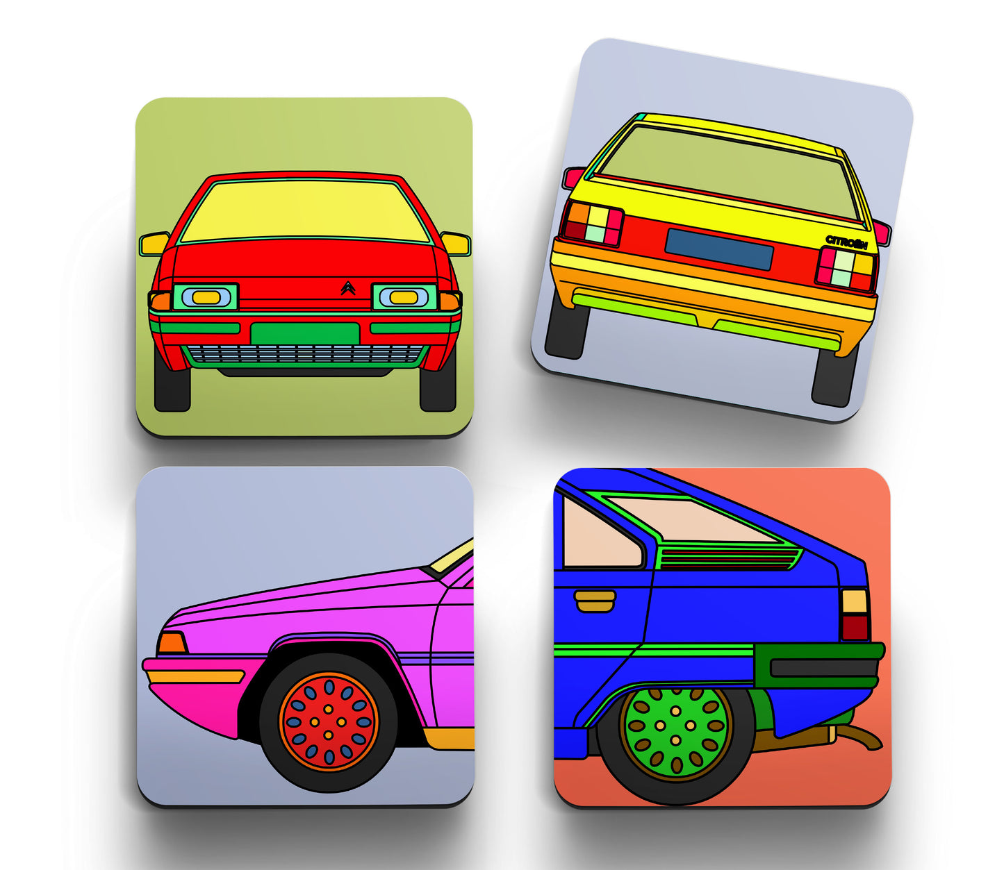 BX 'Retro' Coasters