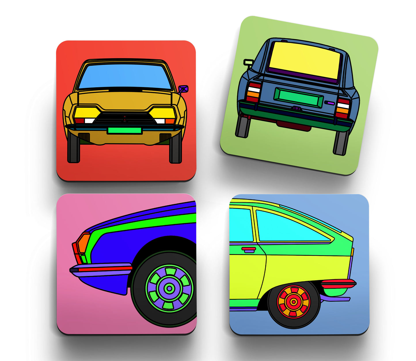 GS 'Retro' Coasters