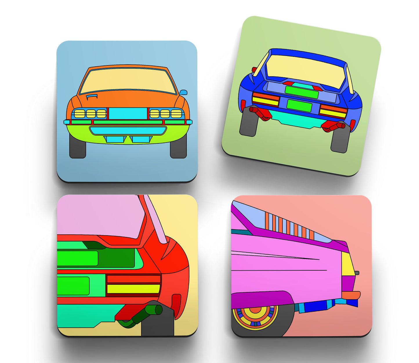SM 'Retro' Coasters