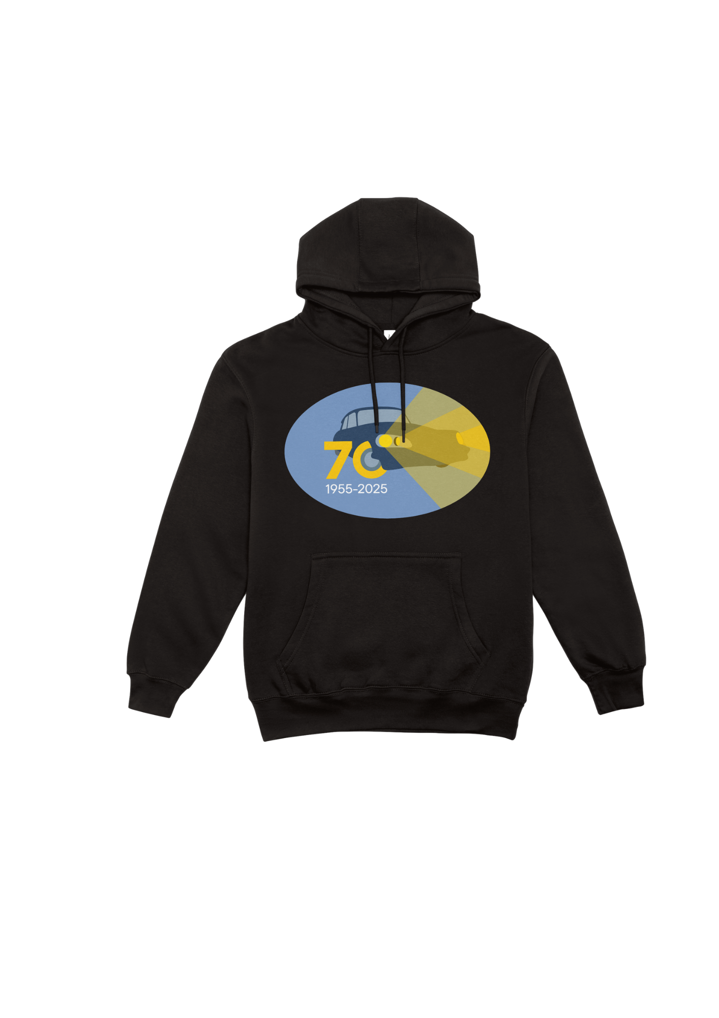 Black Sweatshirt 'Light Up'