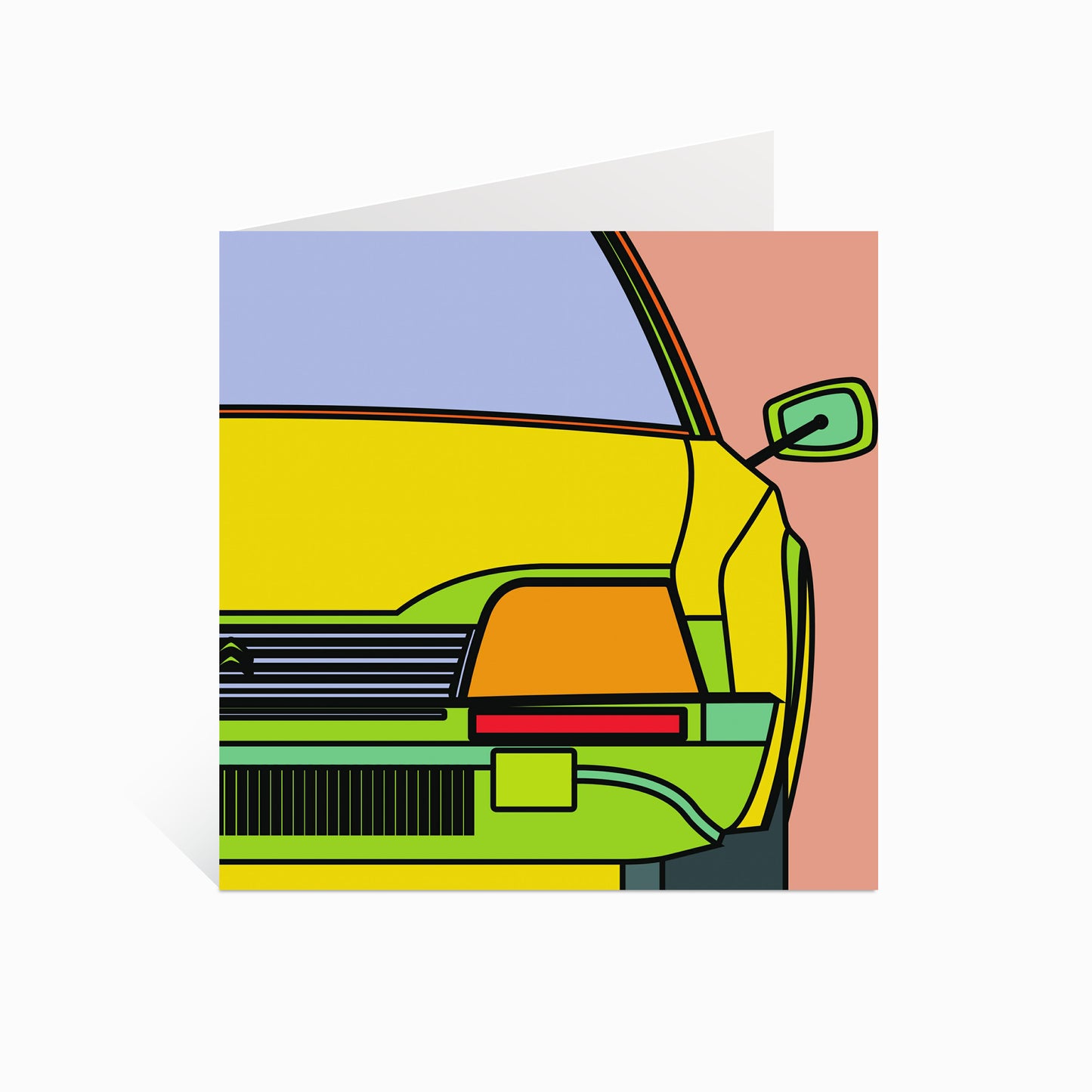 Retro CX Greeting Card