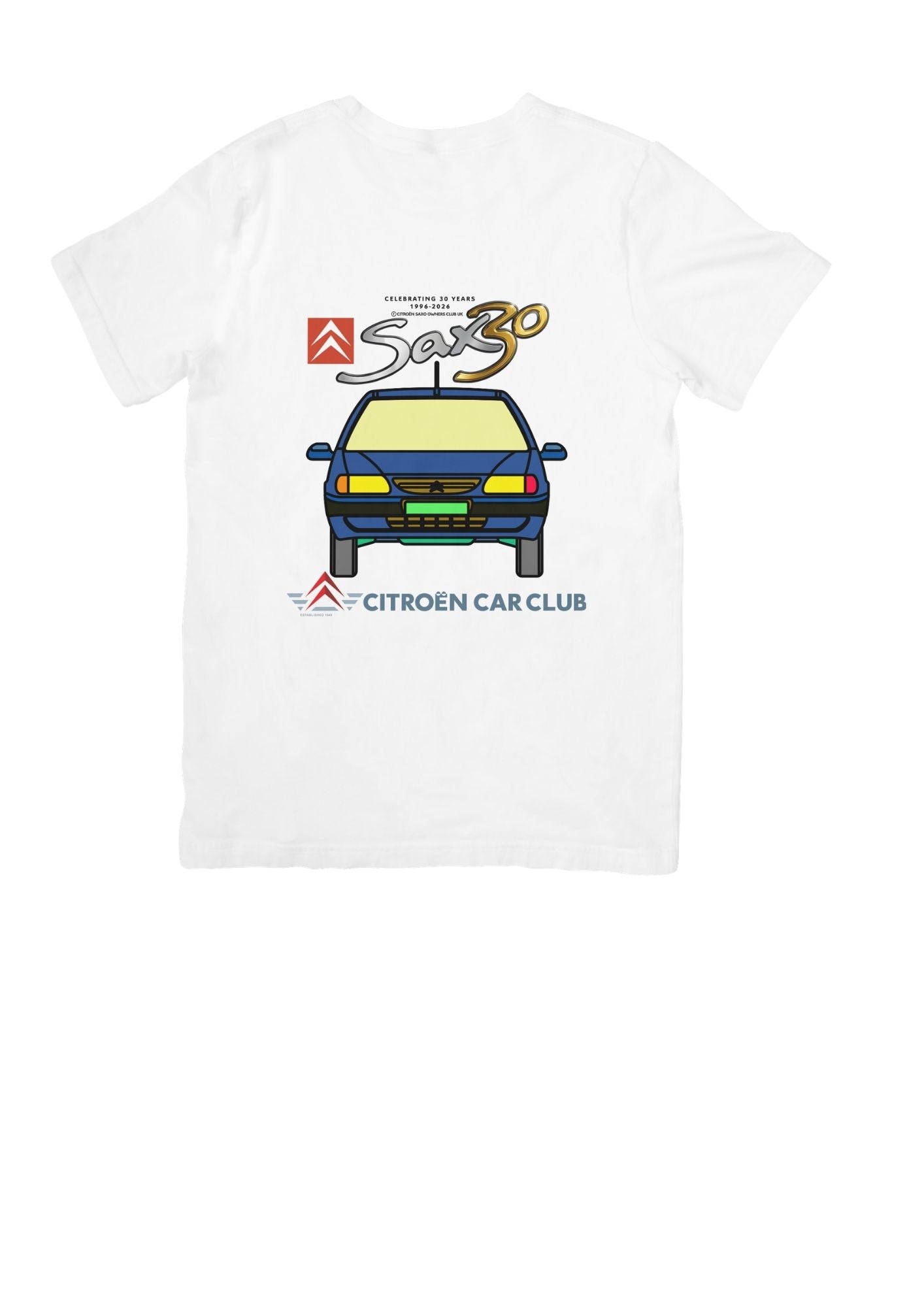 Saxo 30th Anniversary Cotton T-Shirt