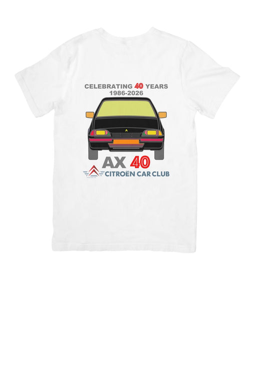 AX 40th Anniversary Cotton T-Shirt