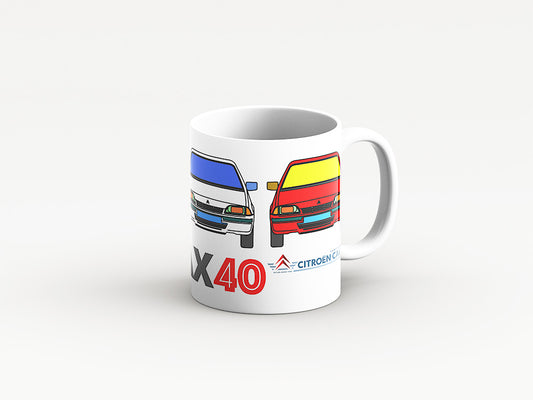 AX 40 year birthday mug