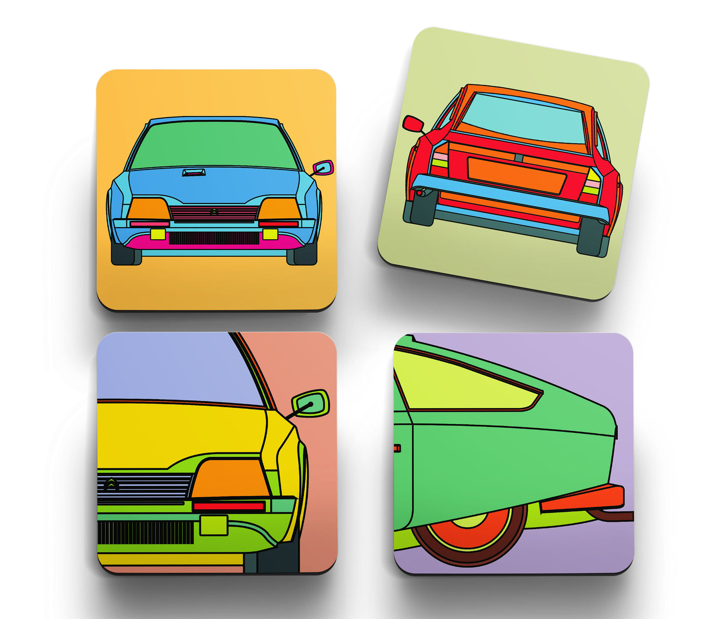 CX'Retro' Coasters