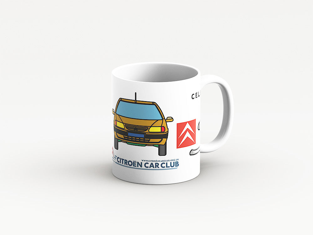 Saxo 30 year birthday mug