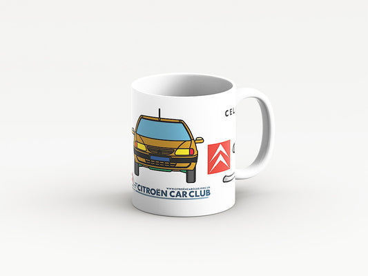 Saxo 30 year birthday mug