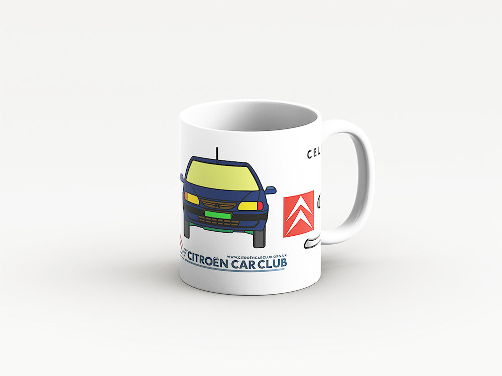 Saxo 30 year birthday mug