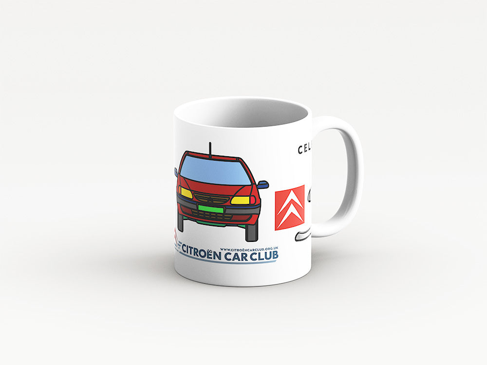 Saxo 30 year birthday mug