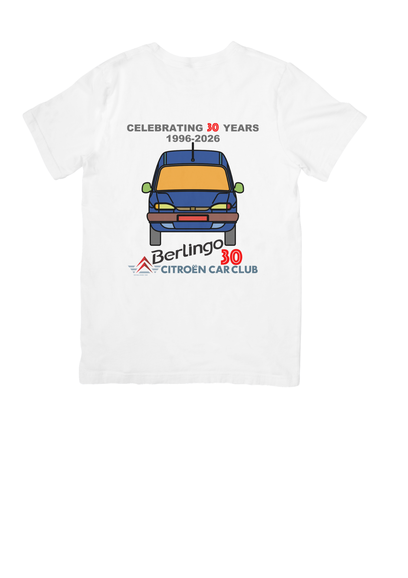 Berliingo 30th Anniversary Cotton T-Shirt