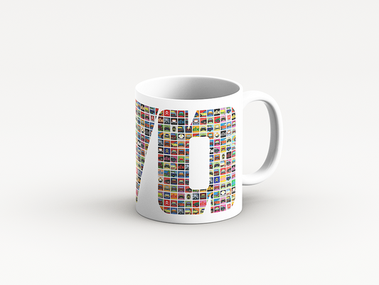 DS Mug 'Numbers' design