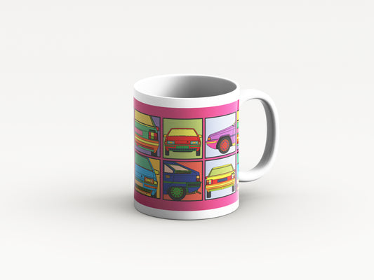 BX Mug 'Pink Retro' Design