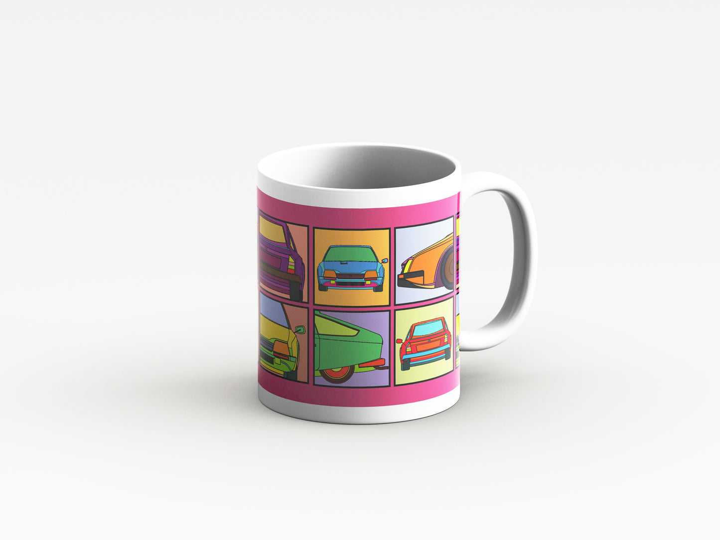 CX Mug 'Pink Retro' Design