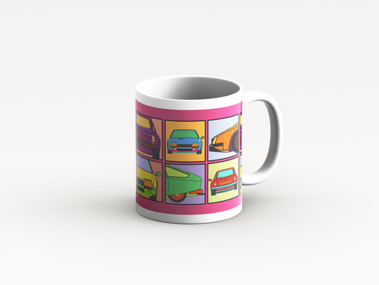 CX Mug 'Pink Retro' Design